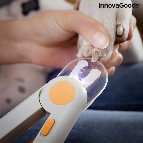 Coupe-ongles pour animaux avec LED Clipet InnovaGoods