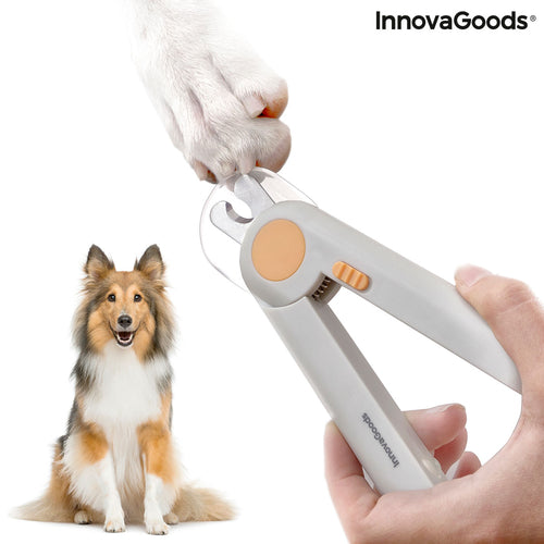 Coupe-ongles pour animaux avec LED Clipet InnovaGoods