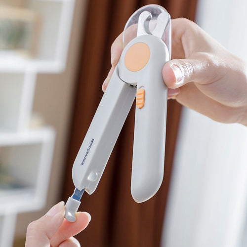 Coupe-ongles pour animaux avec LED Clipet InnovaGoods